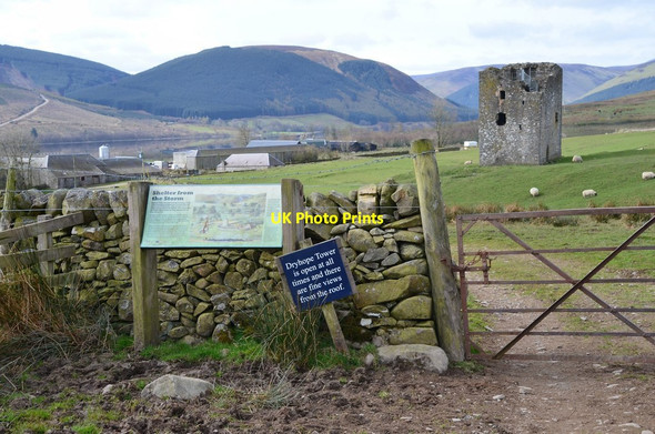 Photo 6"x4" Dryhope Tower Dryhope c2017