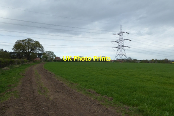 Photo 6"x4" Under the cables Kexby\/SE7051 c2017