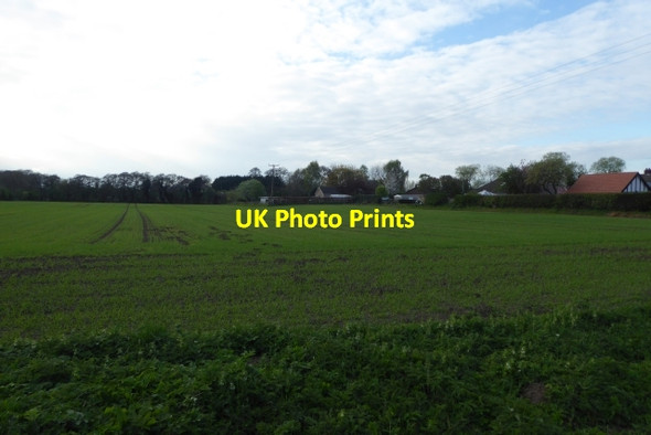 Photo 6"x4" Farmland off Sutton Lane Barmby Moor c2017