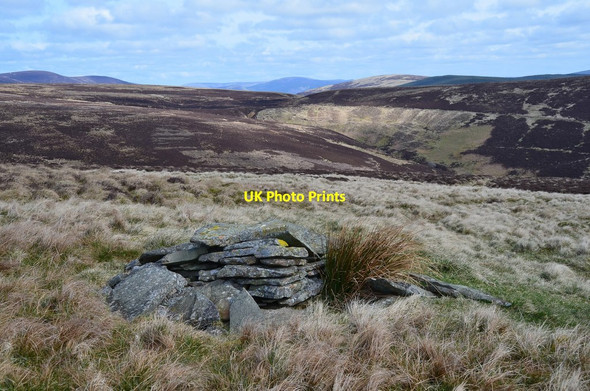 Photo 6"x4" Cairn on Dryhope Rig Dryhope c2017