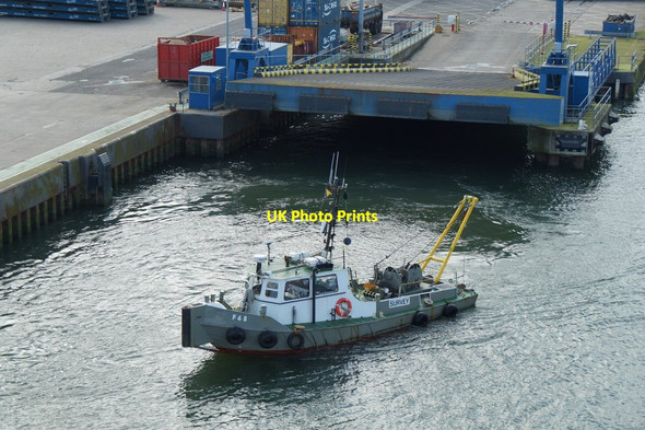 Photo 6"x4" Survey boat F48 in Aberdeen Harbour Torry\/NJ9505 c2017