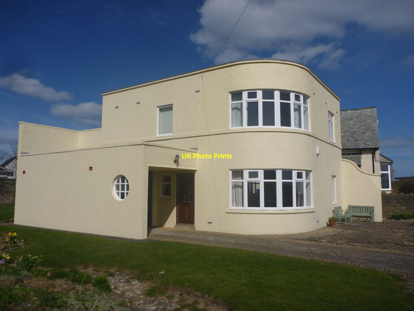 Photo 6"x4" Northumberland Architecture : House On Harbour Road, Beadnell Beadnell c2017