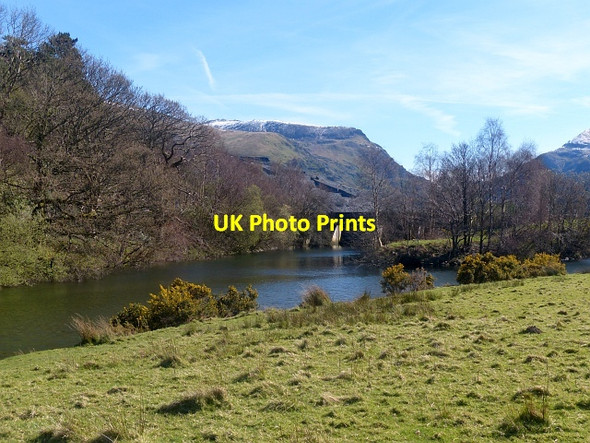 Photo 6"x4" Between Llyn Peris and Llyn Padarn Llanberis c2017