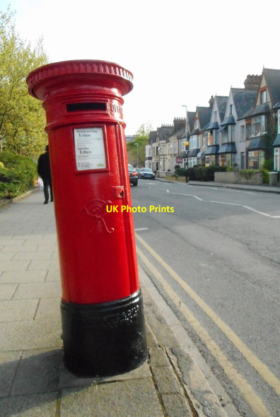 Photo 6"x4" Victorian pillar box, Tenison Road Cambridge\/TL4658 c2017