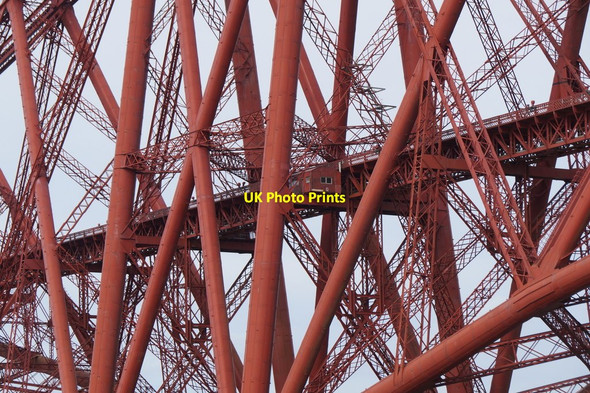 Photo 6"x4" Shed on the Forth Bridge Queensferry\/NT1278 c2017