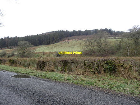 Photo 6"x4" View towards Wood Hill Ae c2017