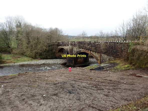 Photo 6"x4" Water of Ae Bridge Kirkmichael Mains c2017