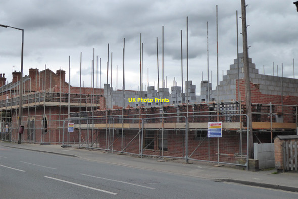 Photo 6"x4" Building new houses Long Eaton c2017