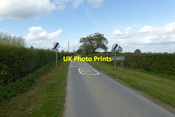 Photo 6"x4" National Speed Limit applies Laytham c2017