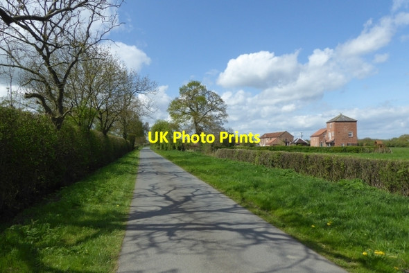 Photo 6"x4" Approaching Laytham Green Farm Laytham c2017