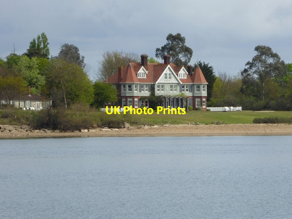 Photo 6"x4" Manor House, Osea Island Osea Island c2017