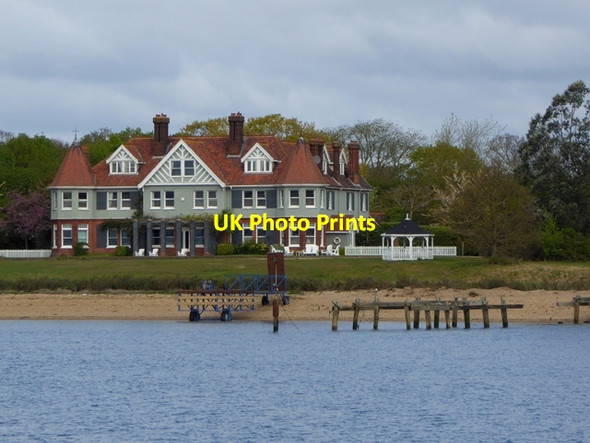 Photo 6"x4" Manor House, Osea Island Osea Island c2017 P1