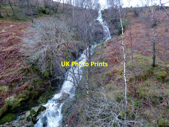 Photo 6"x4" Stream by the Glen Ogle railway path Meall Buidhe\/NN5727 c2015 P1