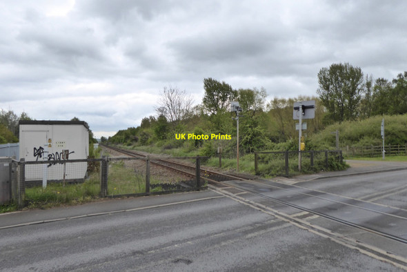 Photo 6"x4" Level Crossing on Wighay Road Hucknall c2017