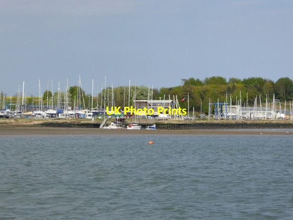 Photo 6"x4" Suffolk Yacht Harbour Levington c2017