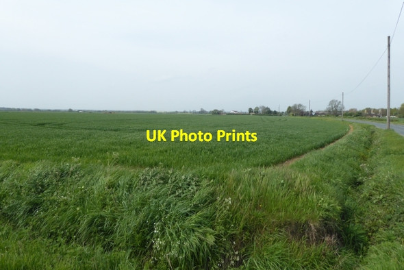 Photo 6"x4" Farmland beside Boggart Lane Ulleskelf c2017