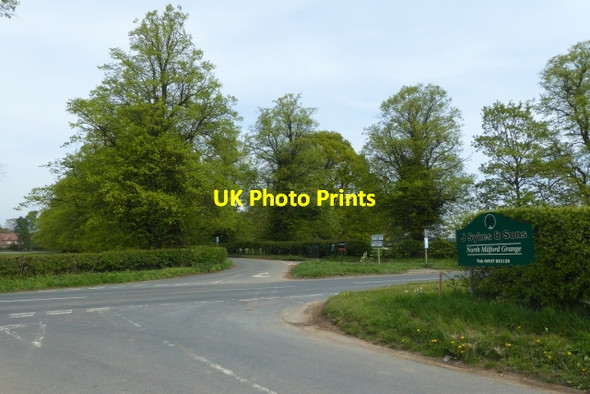 Photo 6"x4" Crossroads for Kirkby Wharfe Kirkby Wharfe c2017