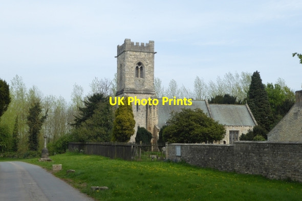 Photo 6"x4" Church in Kirkby Wharfe Tadcaster c2017