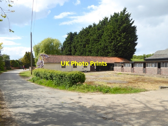 Photo 6"x4" The Old Garage, Hall Farm Burgh c2017
