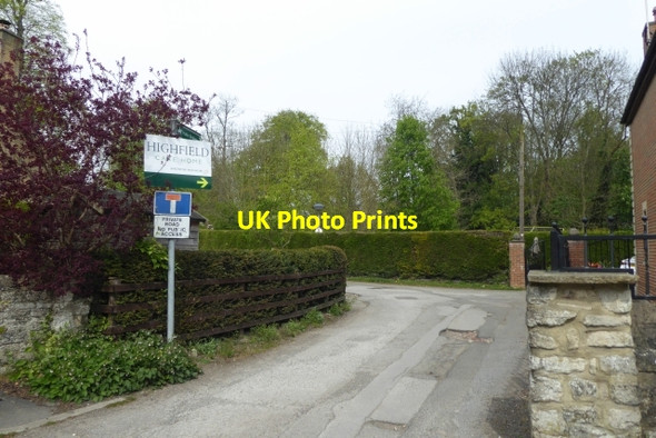 Photo 6"x4" Bridleway to Scarthingwell Barkston Ash c2017