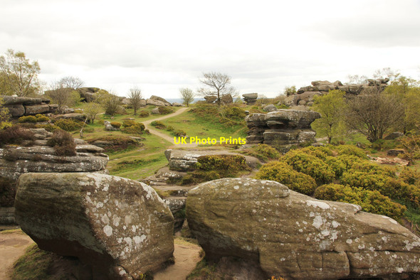 Photo 6"x4" Brimham Rocks Smelthouses c2017