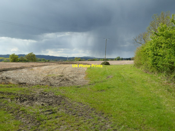 Photo 6"x4" Farmland near Honington Honington\/SP2642 c2017