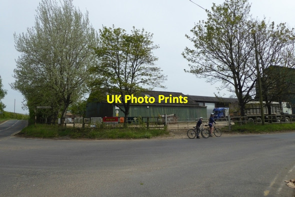 Photo 6"x4" Copley Lane meets Lotherton Lane Aberford c2017