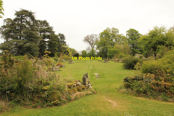 Photo 6"x4" Jervaulx Abbey Ellingstring c2017
