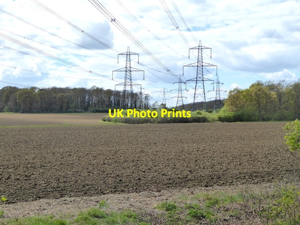 Photo 6"x4" March of the pylons Bredfield c2017
