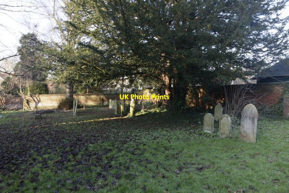 Photo 6"x4" Graves near the Wall Wallingford c2017