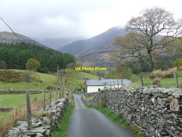 Photo 6"x4" Minor Road And Castell Bethania\/SH6250 c2017