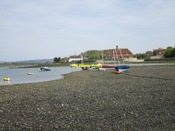 Photo 6"x4" Bosham, low tide Bosham c2017