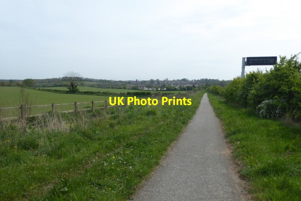 Photo 6"x4" Path to Bramham Bramham c2017