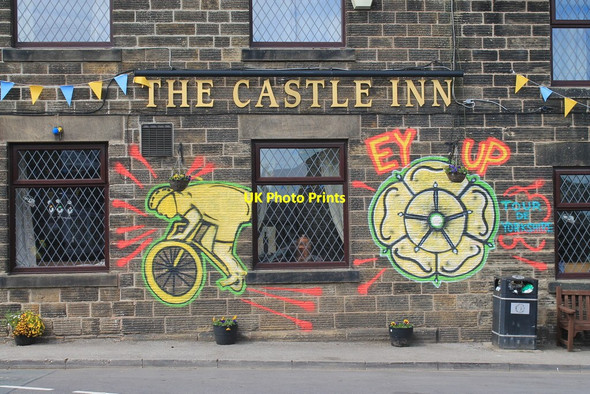 Photo 6"x4" Castle Inn, Bolsterstone Stocksbridge c2017