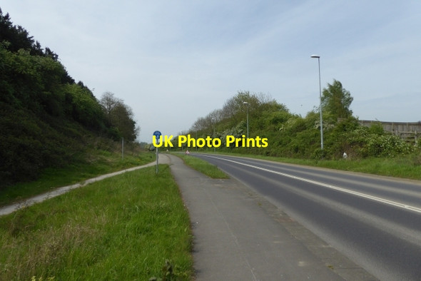 Photo 6"x4" A168 east of Wetherby Wetherby c2017