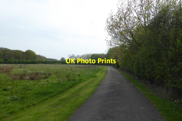 Photo 6"x4" Bridleway to the B1224 Wetherby c2017