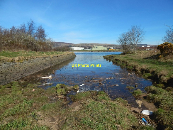 Photo 6"x4" The disused Park Quay Clydebank\/NS4970 c2017