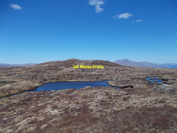 Photo 6"x4" Small lochan on Beinn Leabhainn Killin\/NN5732 c2017