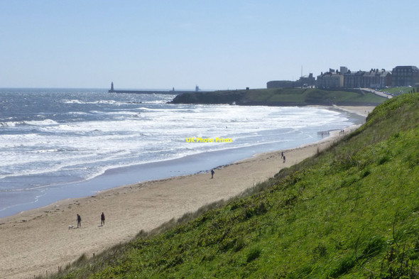 Photo 6"x4" Long Sands Cullercoats Tynemouth c2017