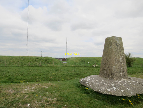 Photo 6"x4" Trig point, White Sheet Hill Mere\/ST8132 c2017