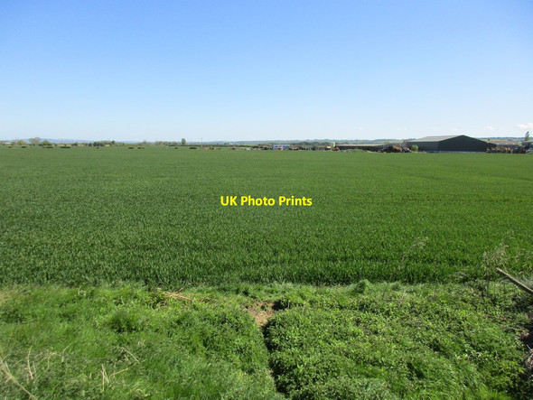 Photo 6"x4" View towards Slingsby Carr House Farm Barton-le-Street c2017