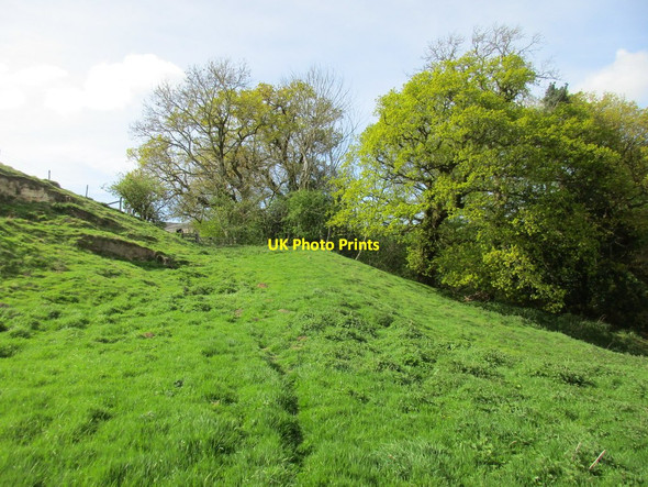 Photo 6"x4" Path up to Bellmire Hill Welburn\/SE7267 c2017