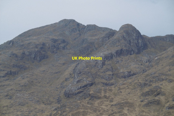 Photo 6"x4" Beinn Odhar Bheag and Sg\u00c3\u00b9rr an Tuirc Coire na Lotha c2017
