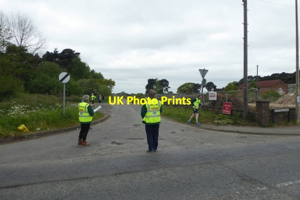 Photo 6"x4" Marshals on the North Lincolnshire Half Marathon Scunthorpe c2017