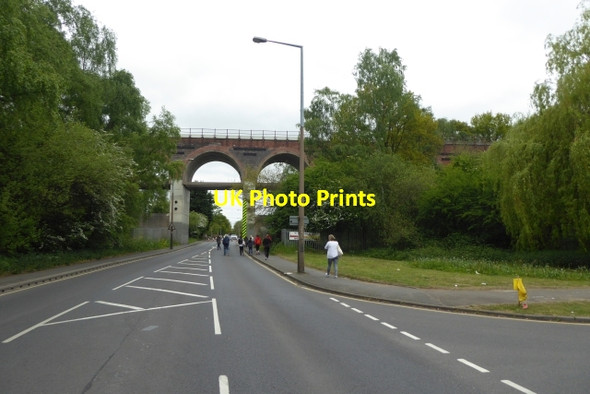 Photo 6"x4" Viaduct over Scotter Road Scunthorpe c2017