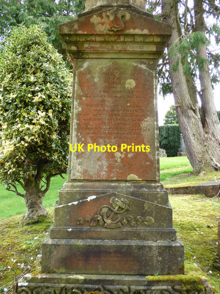 Photo 6"x4" Lawson gravestone, Port Glasgow cemetery Port Glasgow c2017