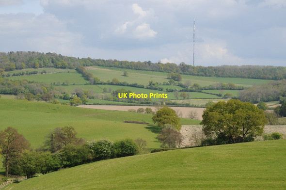 Photo 6"x4" View to Marcle Ridge Lower Buckenhill c2017