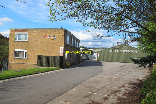 Photo 6"x4" British Thornton works, Ingrow Keighley c2017