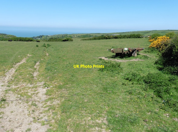 Photo 6"x4" Path to Lower Campscott Ilfracombe c2017