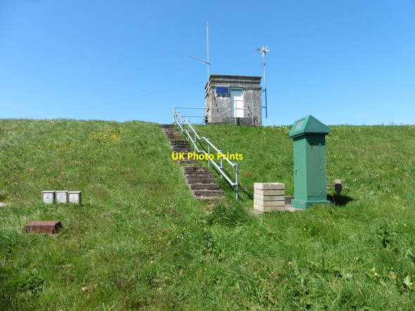 Photo 6"x4" Reservoir on Georgeham Road North Buckland c2017
